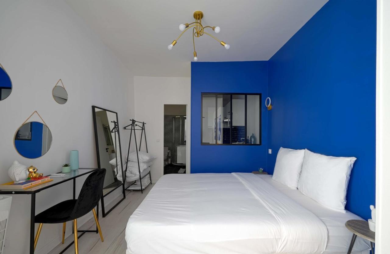 Modern Large Studio Apartment For 3 Париж Экстерьер фото